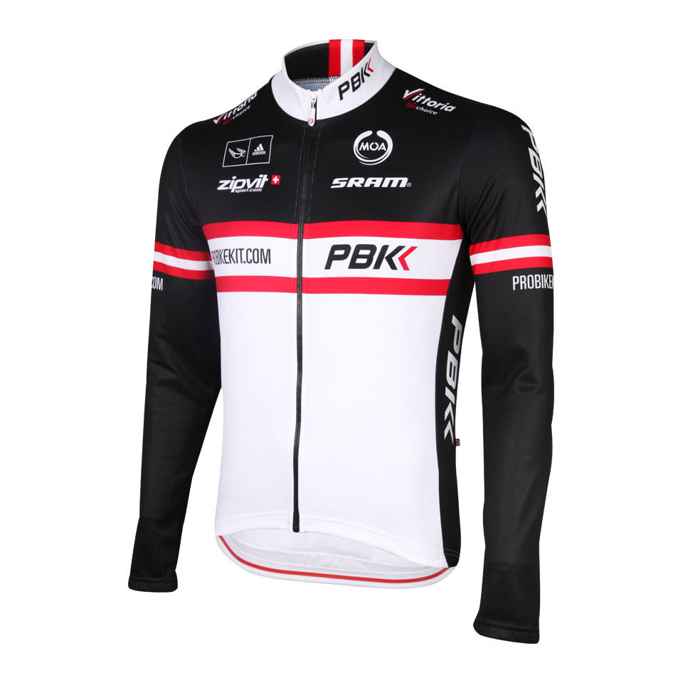 PBK Team Long Sleeve Cycling Jersey | ProBikeKit UK
