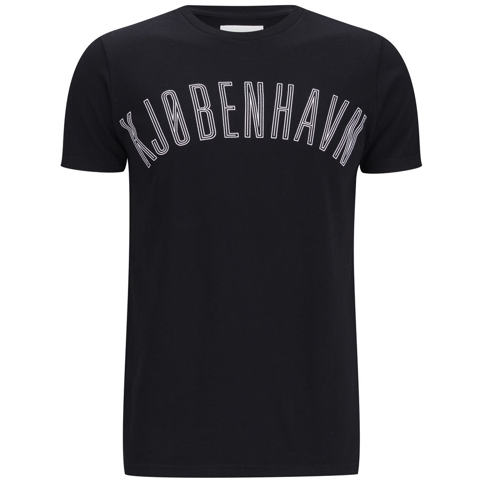 Han Kjobenhavn Men's KJBH T-Shirt - Black - Free UK Delivery Available