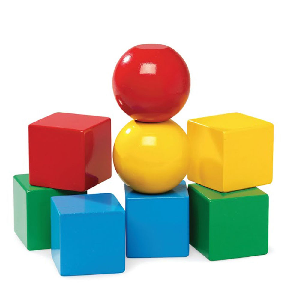 Blocchi magnetici in legno
