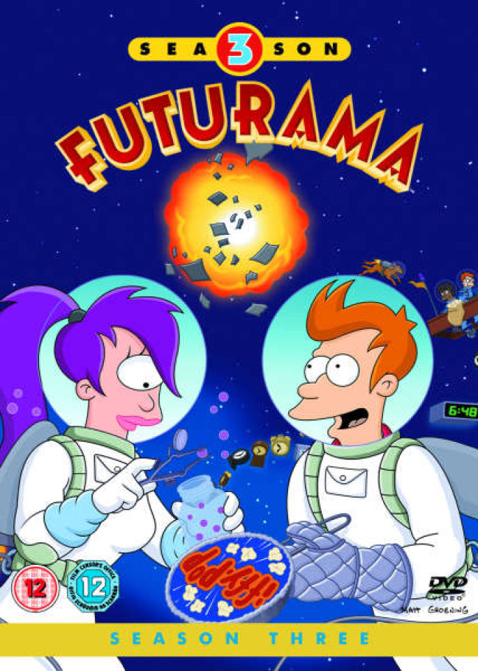 Futurama - Season 3 Box Set DVD - Zavvi UK