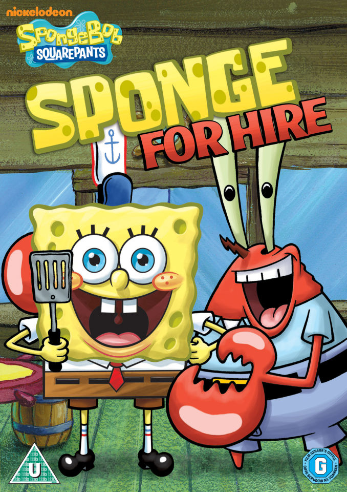 Spongebob Squarepants - Sponge For Hire DVD | Zavvi