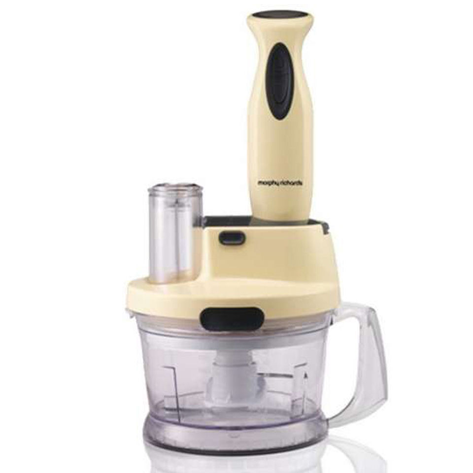Morphy Richards Accents Hand Blender Work Centre - Cream Exante Diet UK