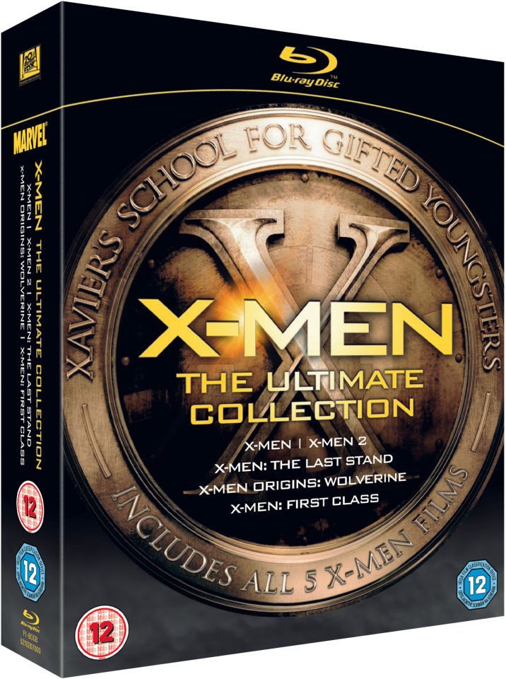X Men Ultimate Collection Blu Ray