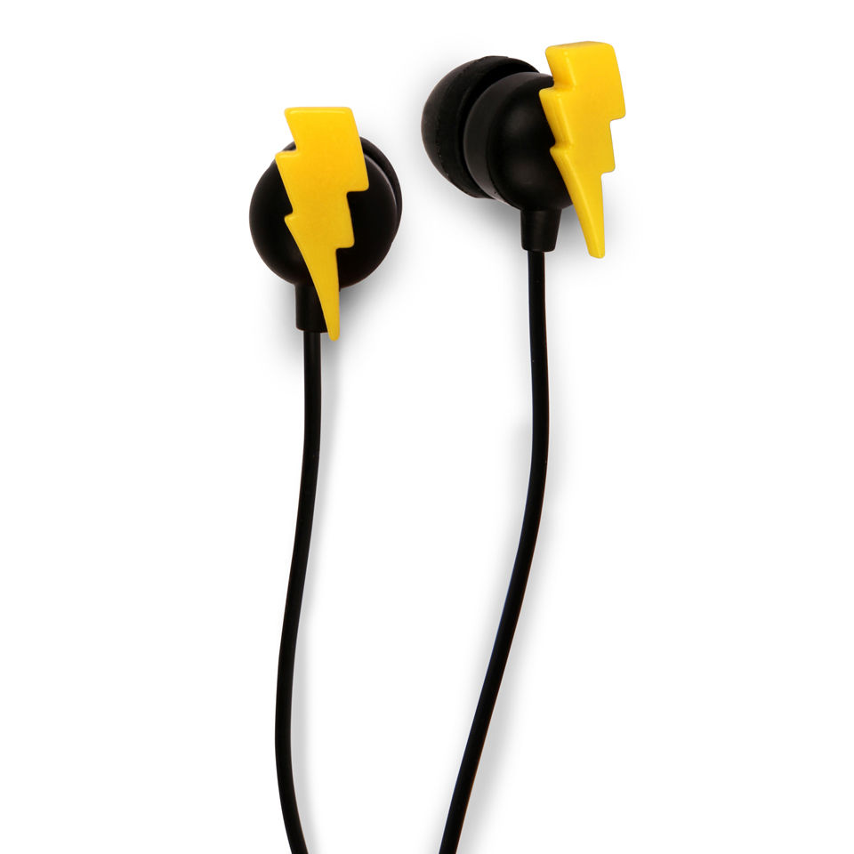 Lightning Bolt Ear Buds | IWOOT