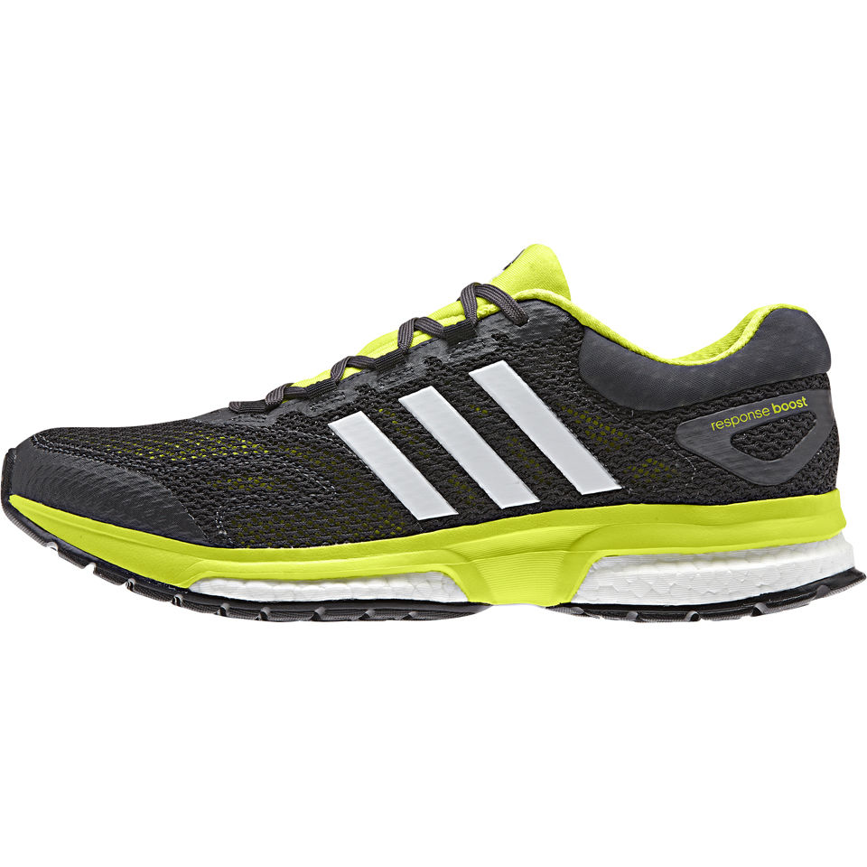 adidas Men's Response Boost Running Shoes - Yellow/White/Grey Sports & Leisure | TheHut.com