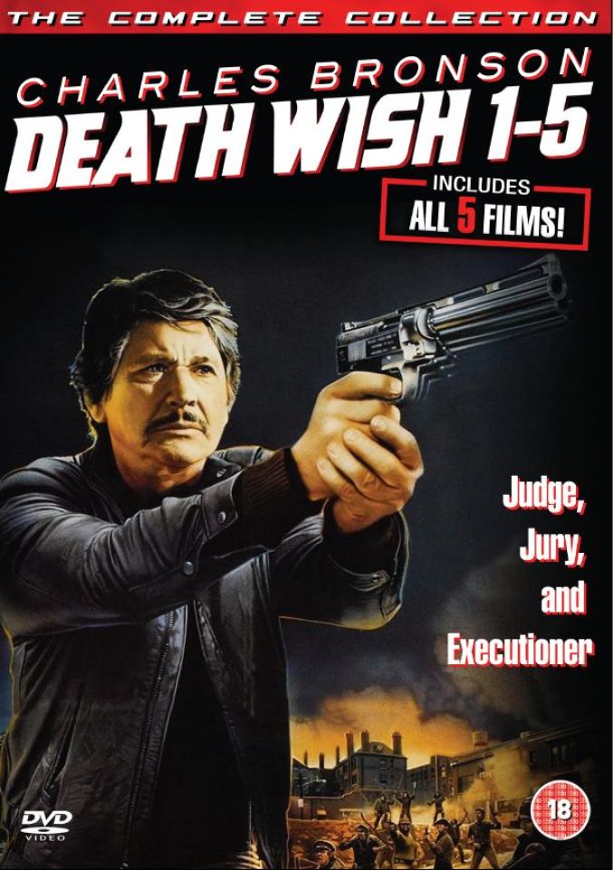 Death Wish 1-5 DVD - Zavvi UK