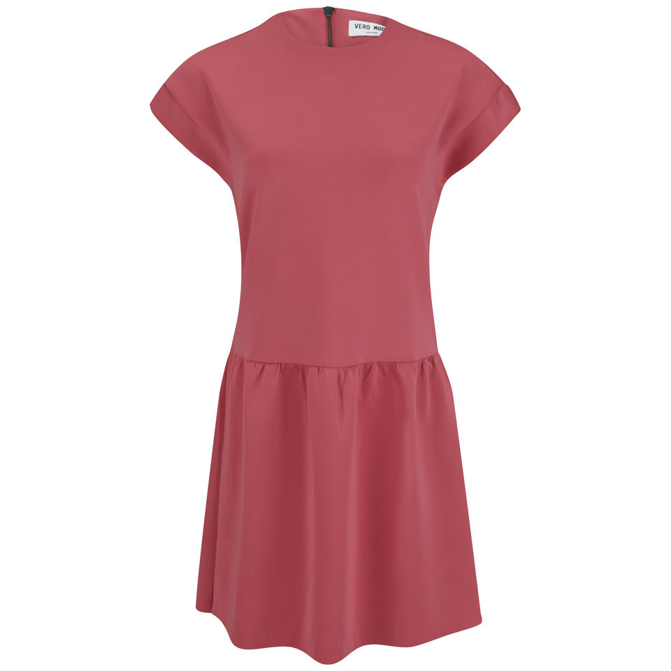 Robe Vero Moda Boboline Scuba -Rosé - S/UK 8 - Rose
