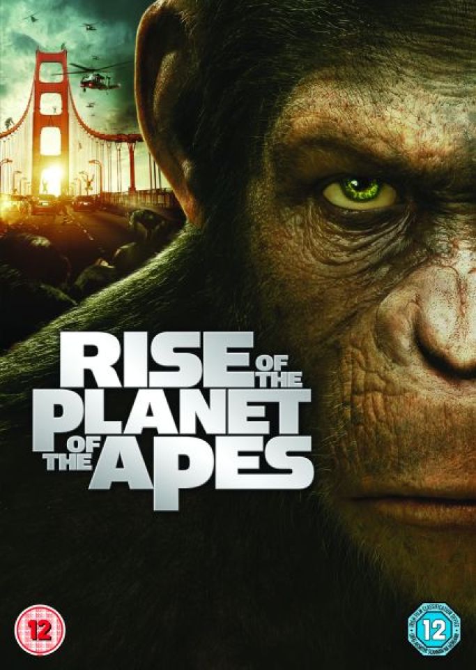 Rise of the Planet of the Apes DVD  Zavvi