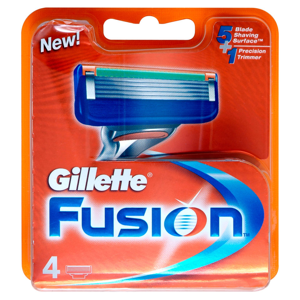 7702018851294 Ean Gillette Fusion Blades X 4 Upc Lookup