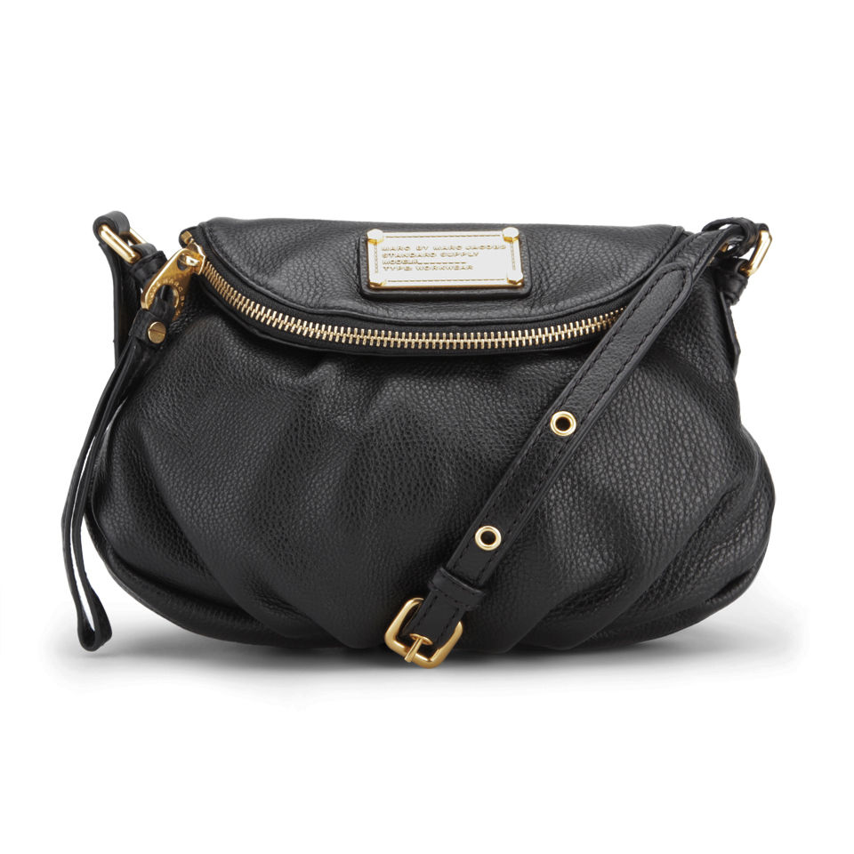 Marc by Marc Jacobs Mini Natasha Leather Cross Body Bag - Black - Free UK Delivery Available