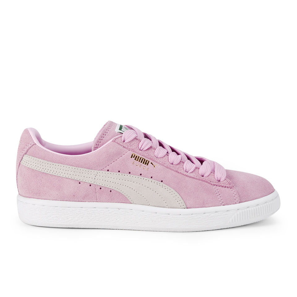 pink and white pumas