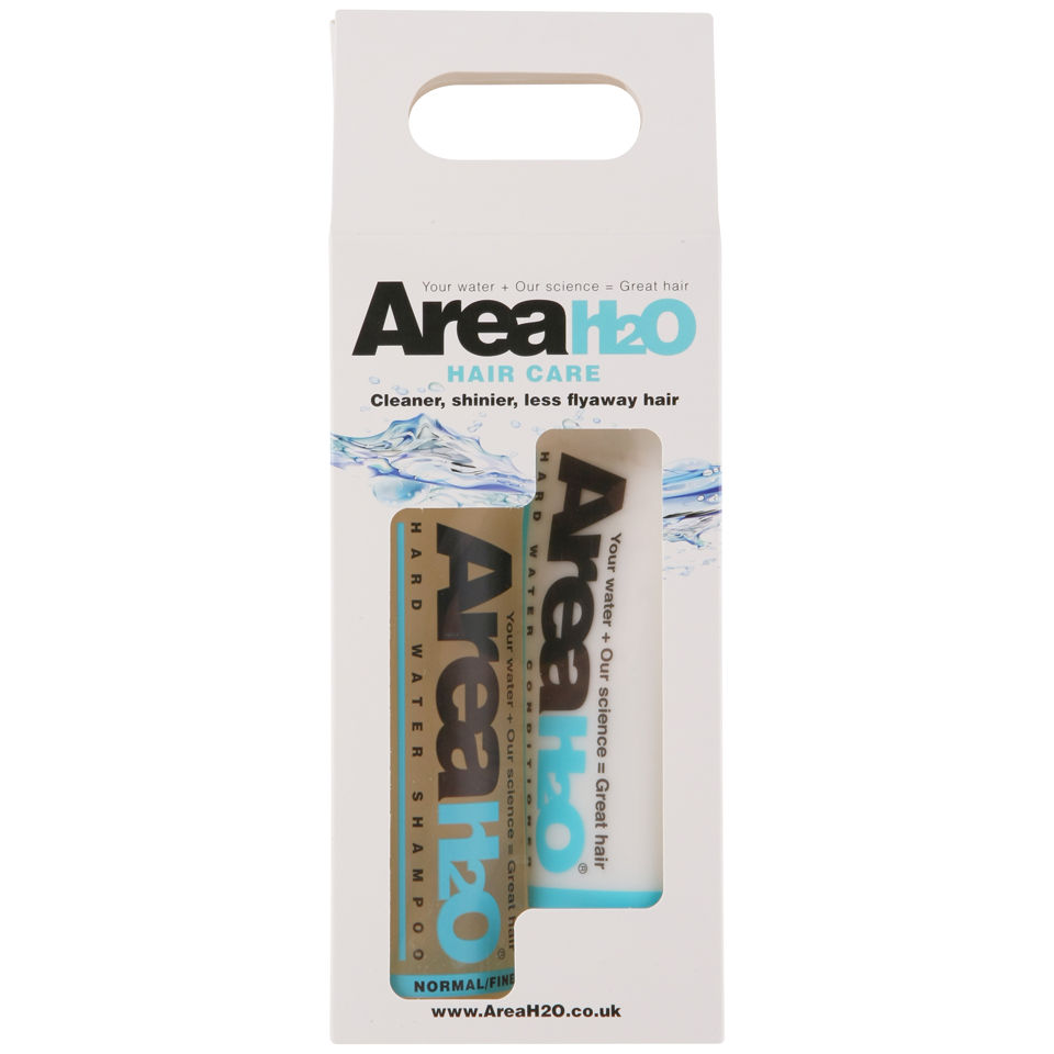 Area H20 Shampoo and Conditioner Duo For Hard Water Area Normal Hair