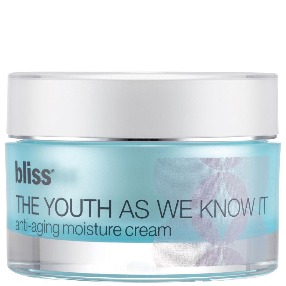 bliss the youth as we know it moisture cream