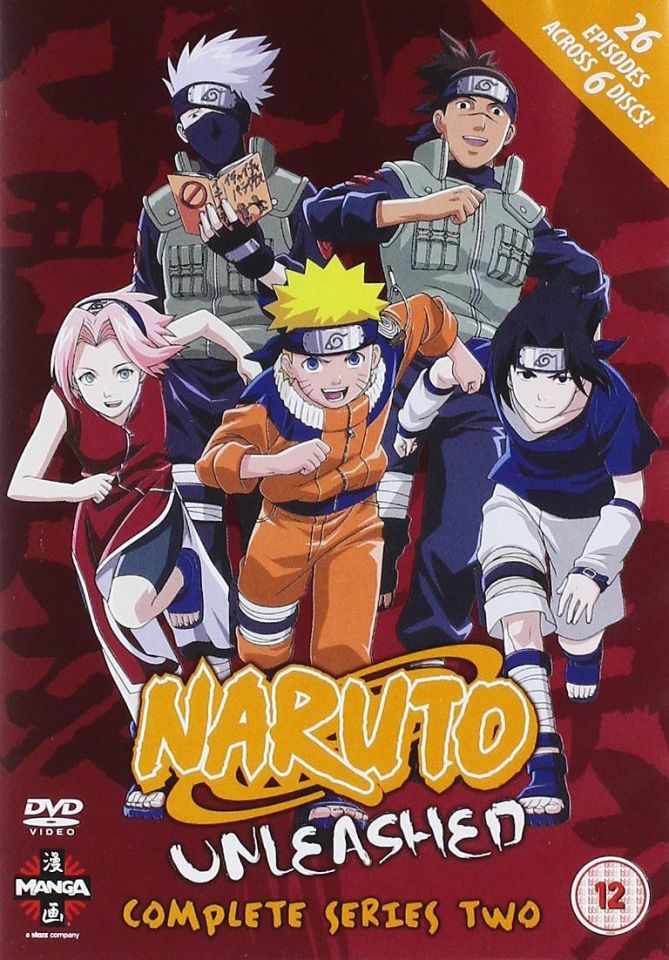Naruto Unleashed - Complete Series 2 Box Set DVD | Zavvi