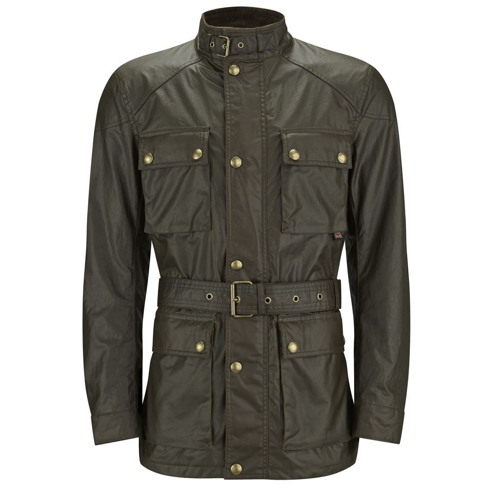 Belstaff Men's Roadmaster Jacket - Olive - Free UK Delivery over £50