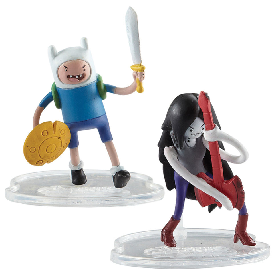 Adventure Time 2 Inch Figure Collectables Finn and Marceline Toys
