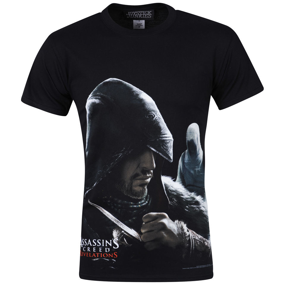 Joystick Junkies Mens Assassins Creed Revelations T-Shirt - Black | IWOOT