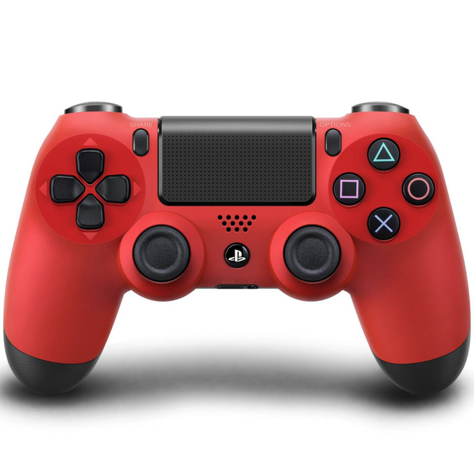 Sony PlayStation 4 DualShock 4 Controller V2 - Magma Red Games