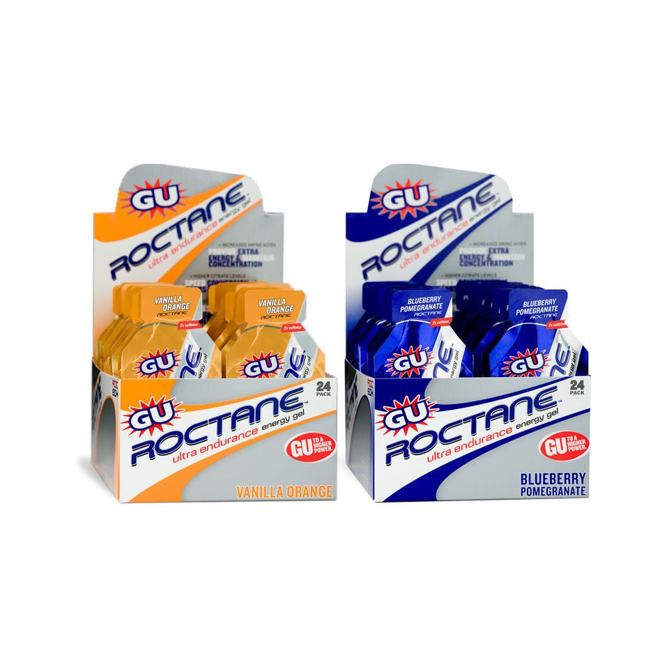 GU Roctane Caffeine Energy Gel 32g - Box of 24 Vanilla