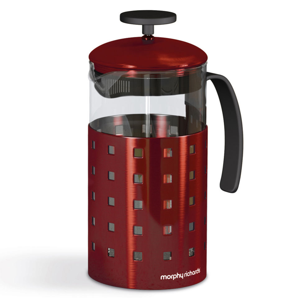 Morphy Richards 46191 8 Cup Cafetiere - Red - 1000ml ...