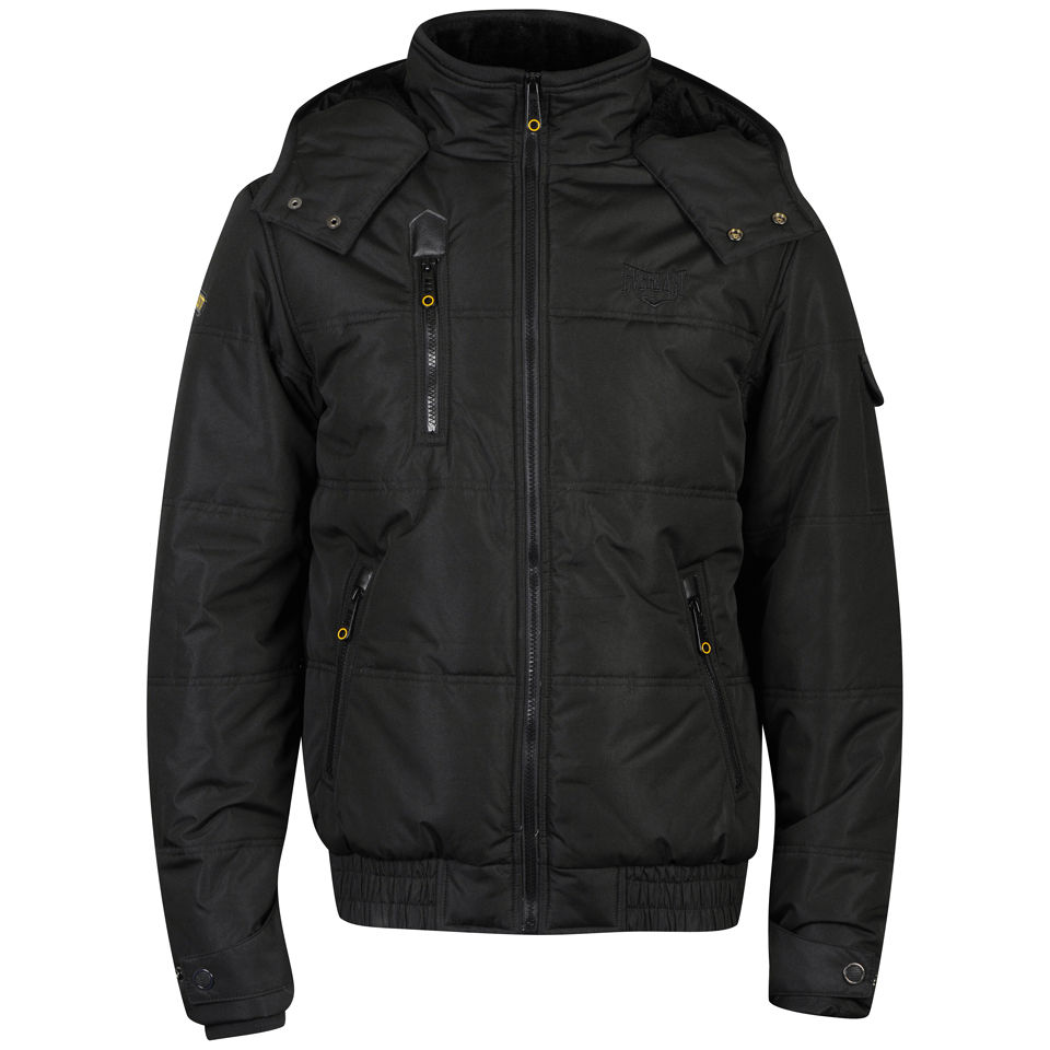 Everlast Mens Padded Jacket - Black Clothing | Zavvi