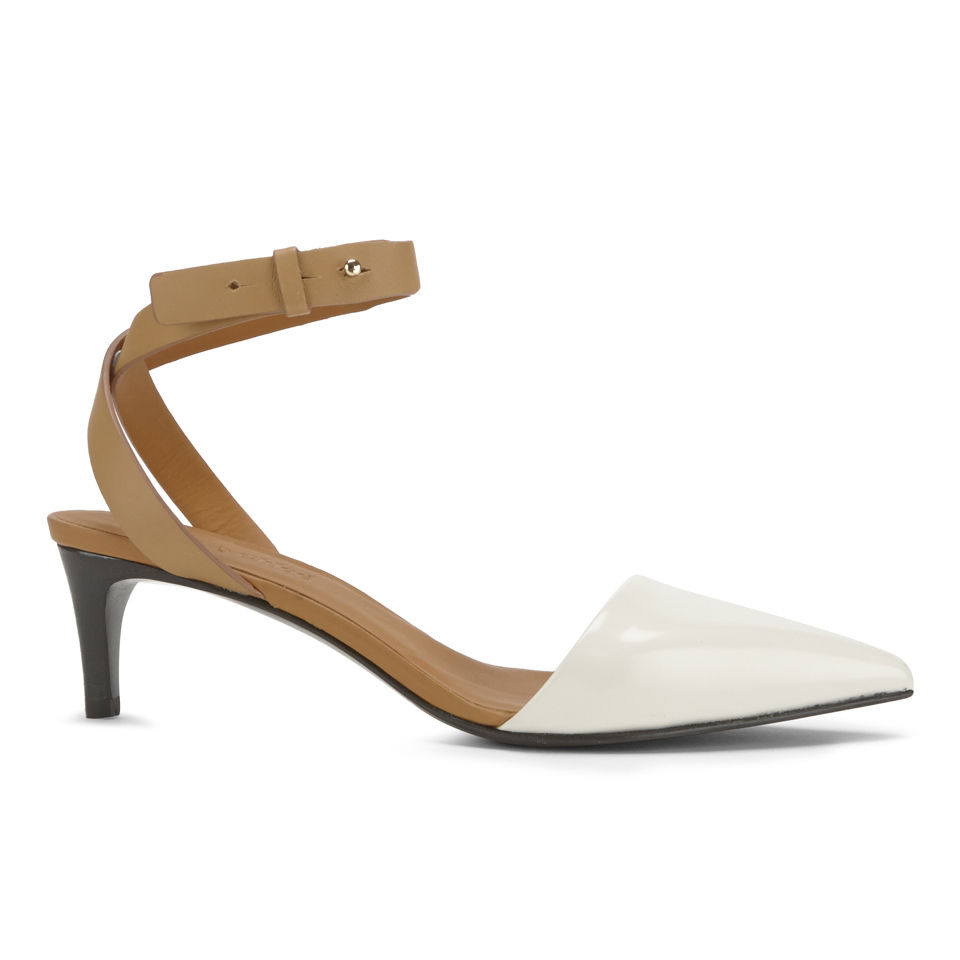 See By Chloé Women's Pointed Kitten Heels - White - Free UK Delivery