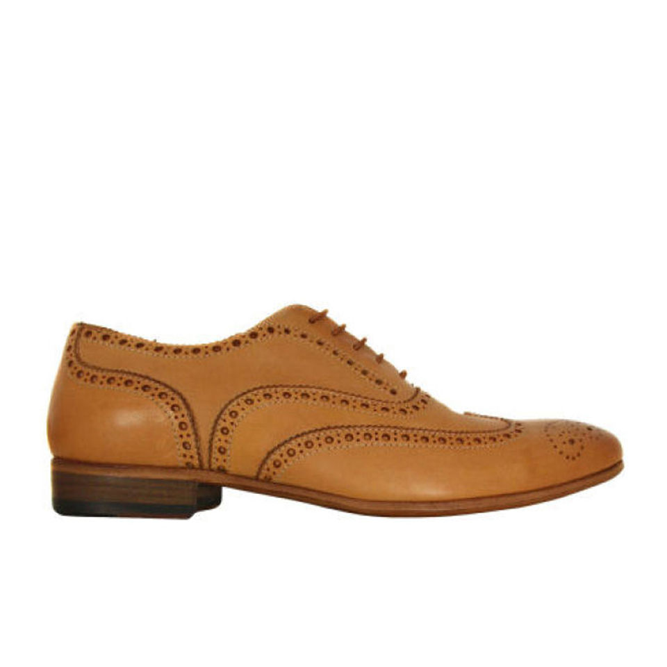 Paul Smith Shoes Men's Miller Leather Shoes - Tan - Free UK Delivery ...