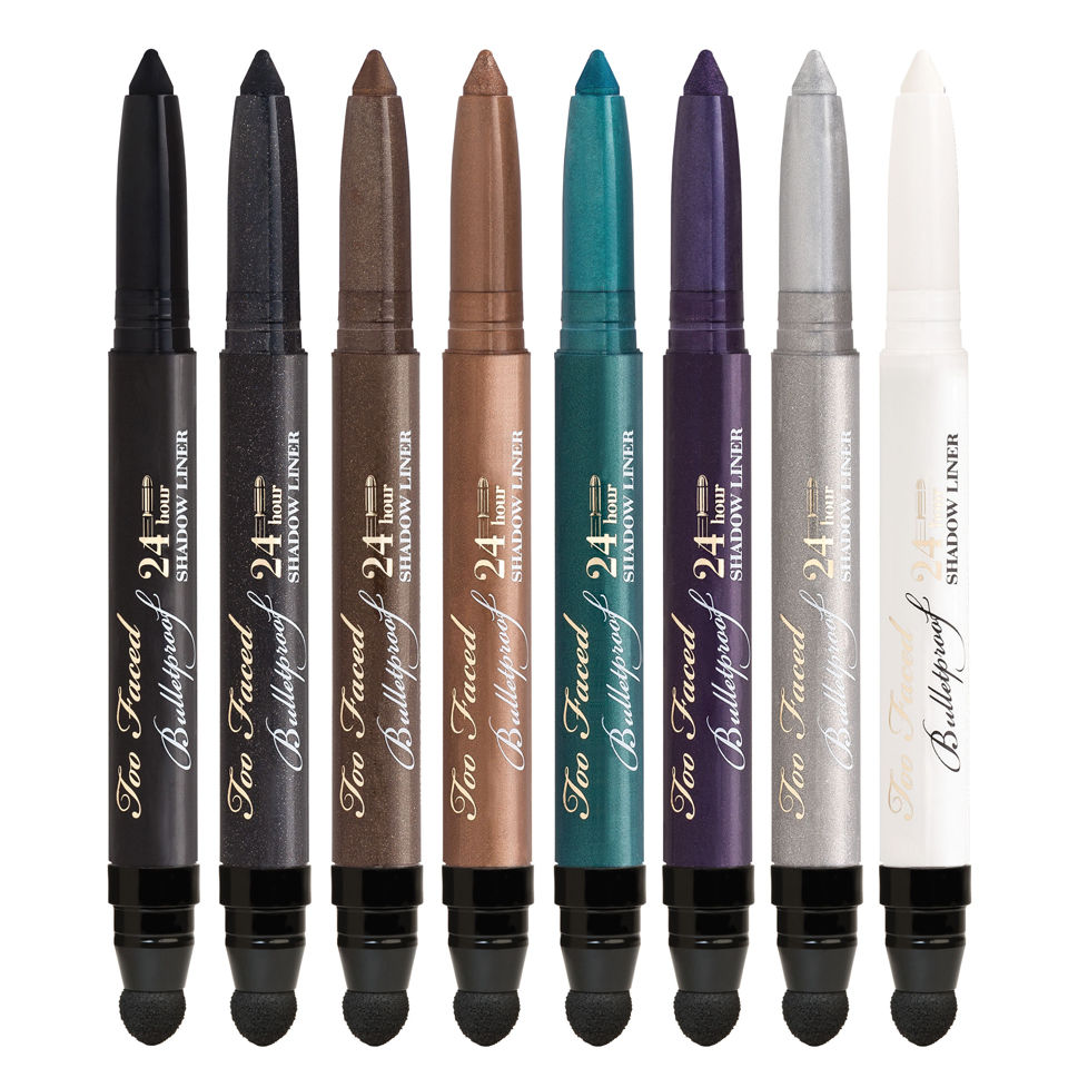 Too Faced Bulletproof Waterproof Eyeliner Free Shipping Lookfantastic