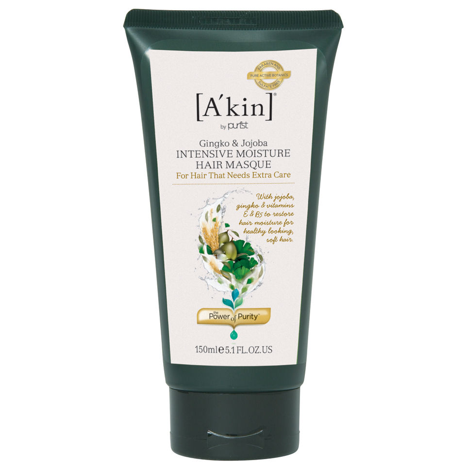 

A'kin Ginkgo and Jojoba Intensive Moisture Hair Masque 150ml