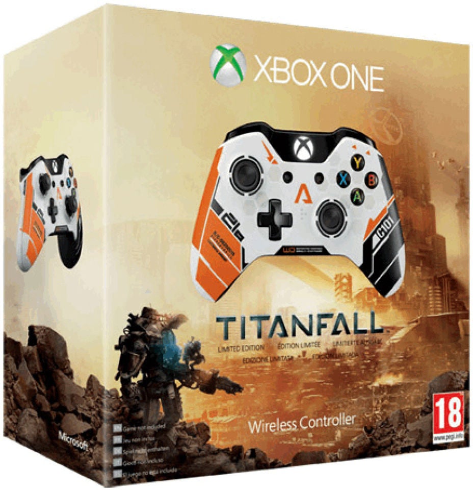 Xbox One Wireless Controller: Titanfall - Limited Edition ...
