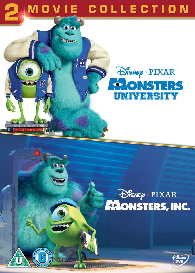 Monsters, Inc. / Monsters University DVD | Zavvi