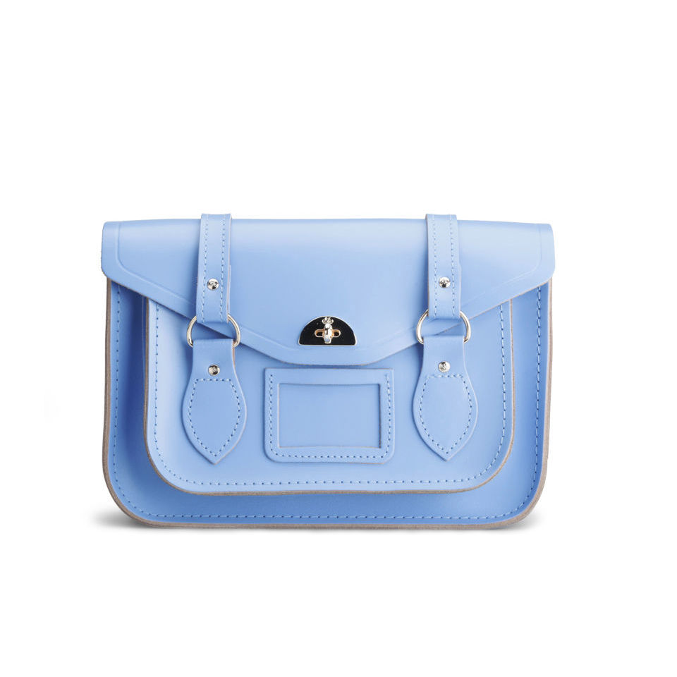 The Cambridge Satchel Company Leather Shoulder Bag - Bellflower Blue ...