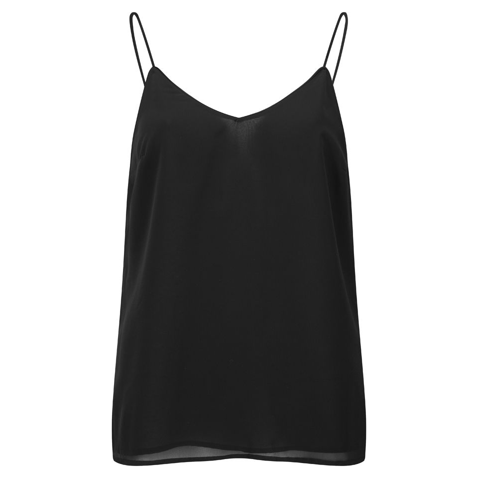 Vero Moda Women's Nilly Vest Top - Black Womens Clothing | TheHut.com