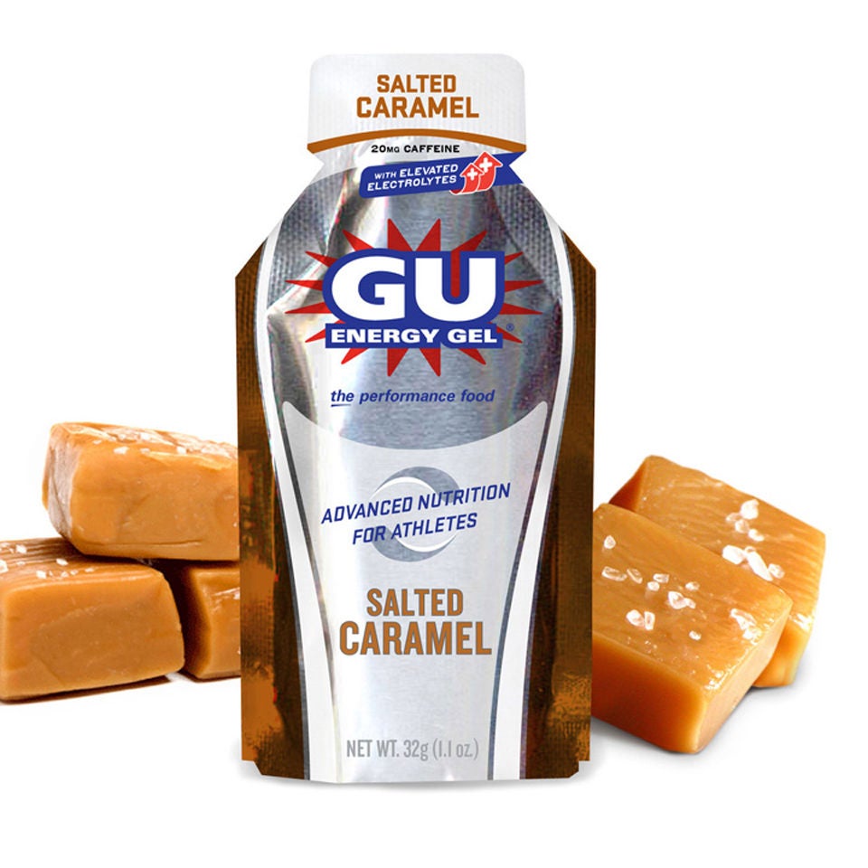 GU Energy Gels 32g - Box of 24 Salted Caramel