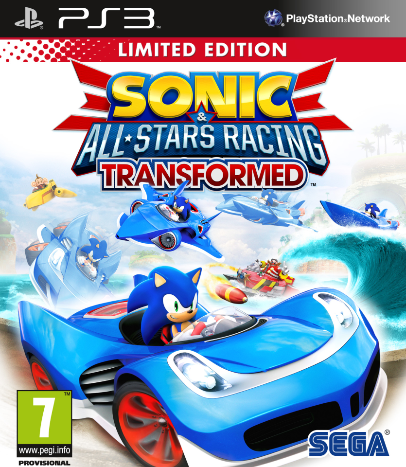 Sonic & All Stars Racing Transformed - Limited Edition PS3  Zavvi