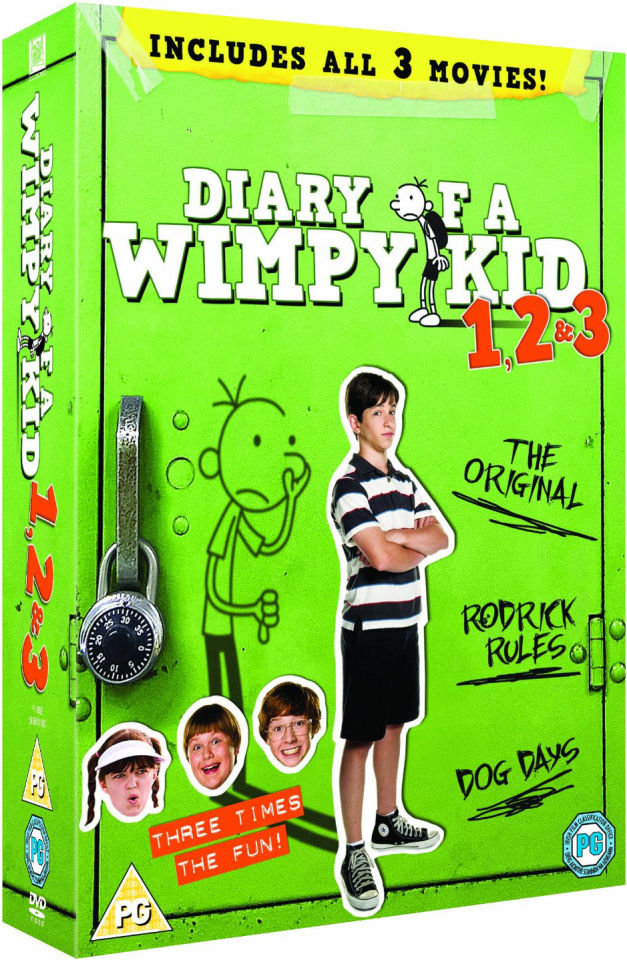 Diary of a Wimpy Kid 1-3 Box Set DVD - Zavvi UK