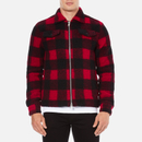 Wood Wood Men's Dale Checked Jacket - Biking Red Checks
