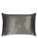Image of Slip Silk Pillowcase - Queen (Various Colours) - Charcoal 853218006056