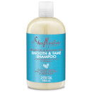 Image of Shea Moisture shampoo all'olio di argan e latte di mandorla 384 ml 7643022209162