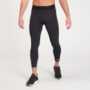 Leggings sportivi attillati a 3/4 MP Essentials Base da uomo - Neri - S