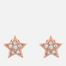 Ted Baker Women's Safire Pavé Shooting Star Stud Earrings - Rose Gold/Crystal