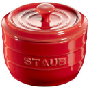Staub Ceramic Round Salt Crock - Cherry
