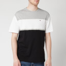 Tommy Jeans Men's Colour Blocked Tape T-shirt - Light Grey Heather - Xxl - Grey Dm0dm06861038 Mens Tops, Grey