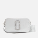 Marc Jacobs Women's Snapshot DTM Metallic Cross Body Bag - Silver