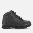 Timberland Kids' Euro Sprint Boots - Black Full Grain