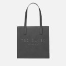 Ted Baker Women's Seacon Small Crosshatch Tote Bag - Black