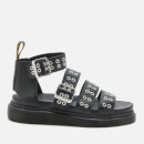Dr. Martens Women's Clarissa II Hardware Leather Sandals - Black