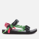 Arizona Love Women's Trekky Bandana Sandals - Mix Black