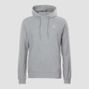 Felpa con cappuccio MP Form da uomo - Grigio mélange - XS