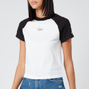 Tommy Jeans Women's Tommy Raglan T-Shirt - Black/White